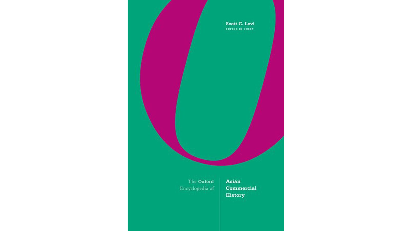 green background with a large dark pink letter O